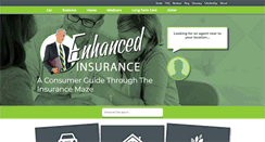 Desktop Screenshot of enhancedinsurance.com