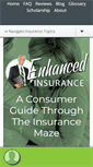 Mobile Screenshot of enhancedinsurance.com